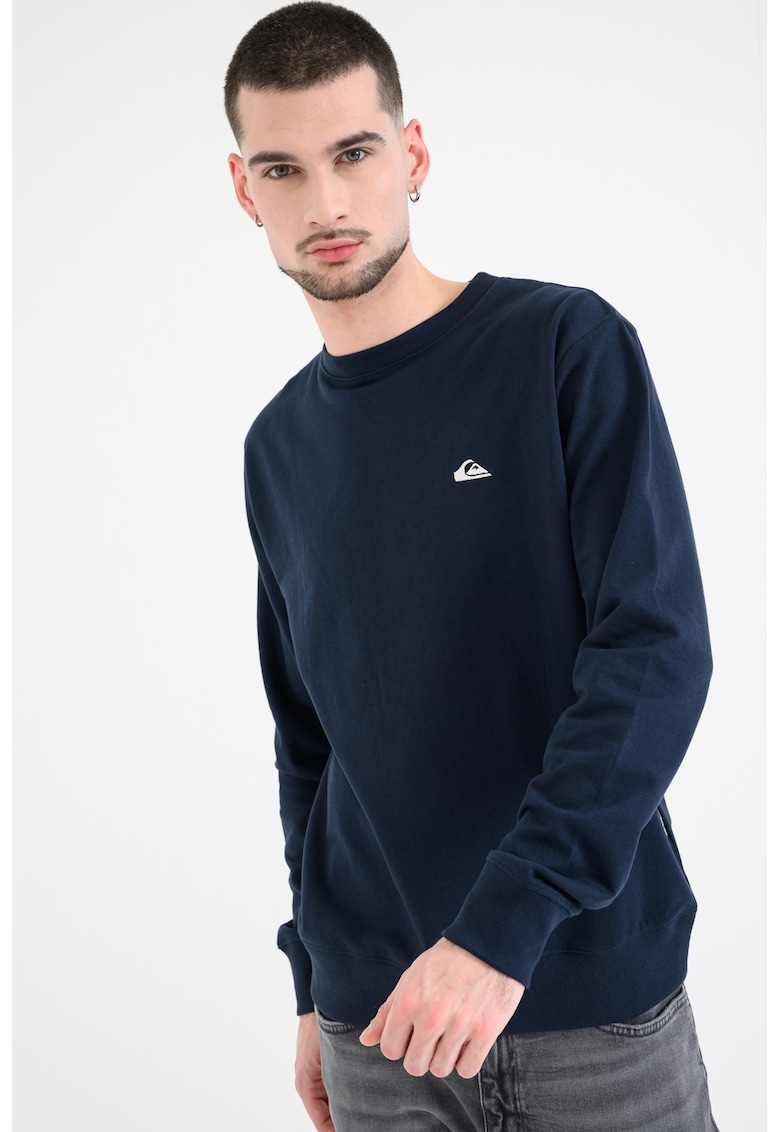 Bluza de trening cu decolteu la baza gatului Basic