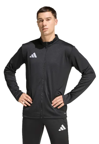 Bluza de trening cu fermoar pentru fotbal Entrada - Negru