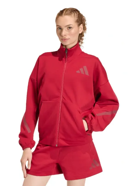 Bluza de trening cu fermoar Z.N.E - Rosu