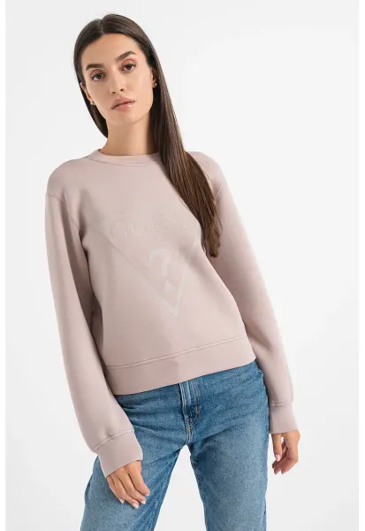 Bluza de trening cu imprimeu logo - pentru fitness