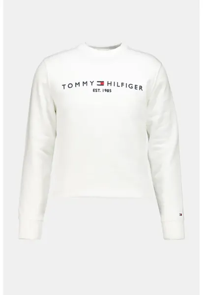 Bluza de trening din amestec de bumbac organic cu logo - Negru/Alb optic