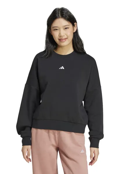 Bluza de trening lejera cu captuseala calduroasa - Alb/Negru
