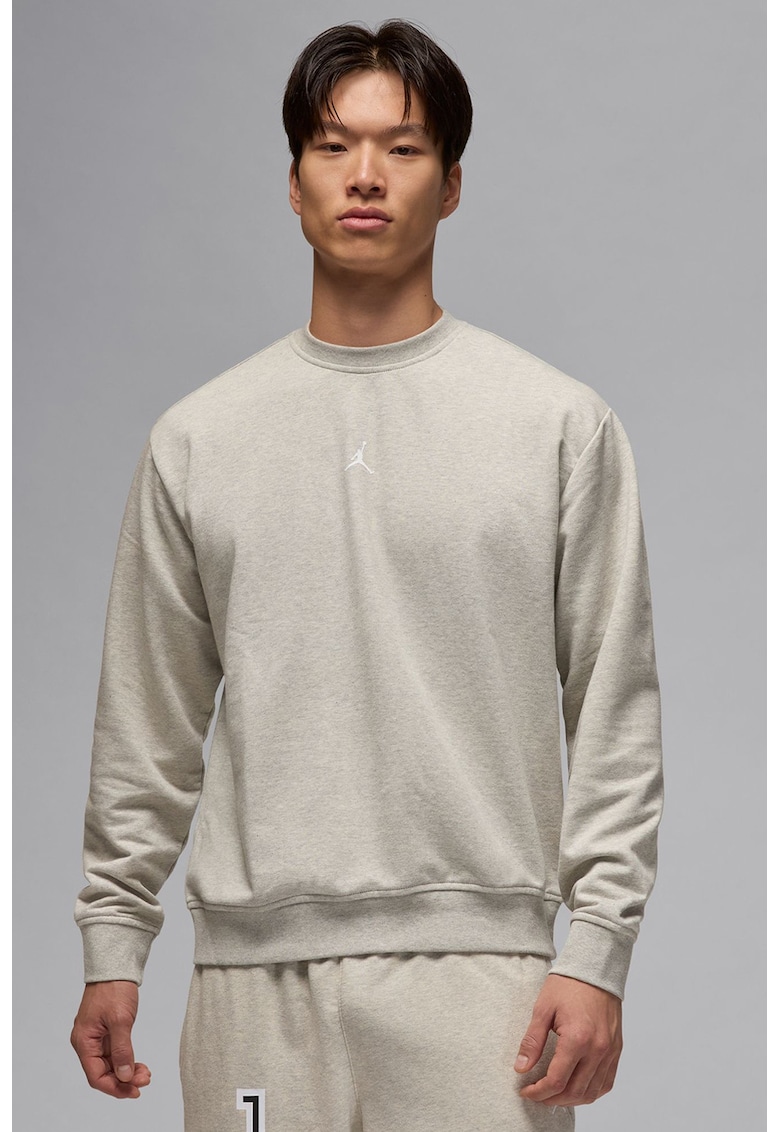 Bluza din material fleece pentru fitness Jordan Sport - Grej