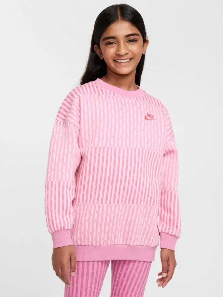 Bluza G Nsw Club Flc Ovrszd Crw Aop