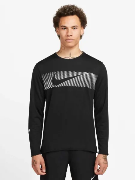 Bluza M Nk Df Uv Miler Top Ls Flash