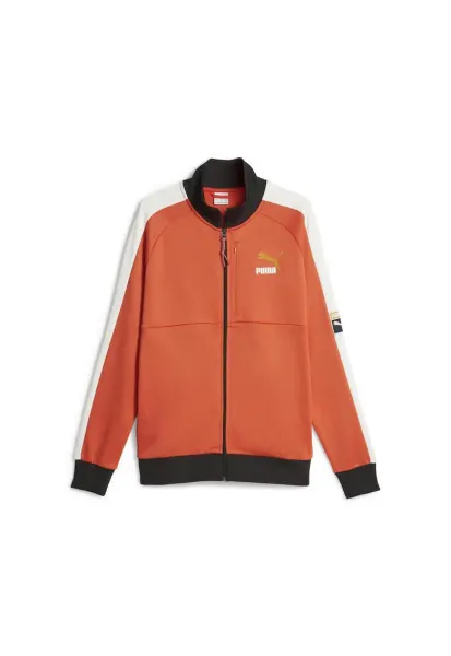 Bluza  pentru Barbati - t7 track jacket - 621351-39 - XS INTL - Portocaliu