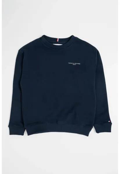 Bluza regular fit de trening cu logo - Bleumarin