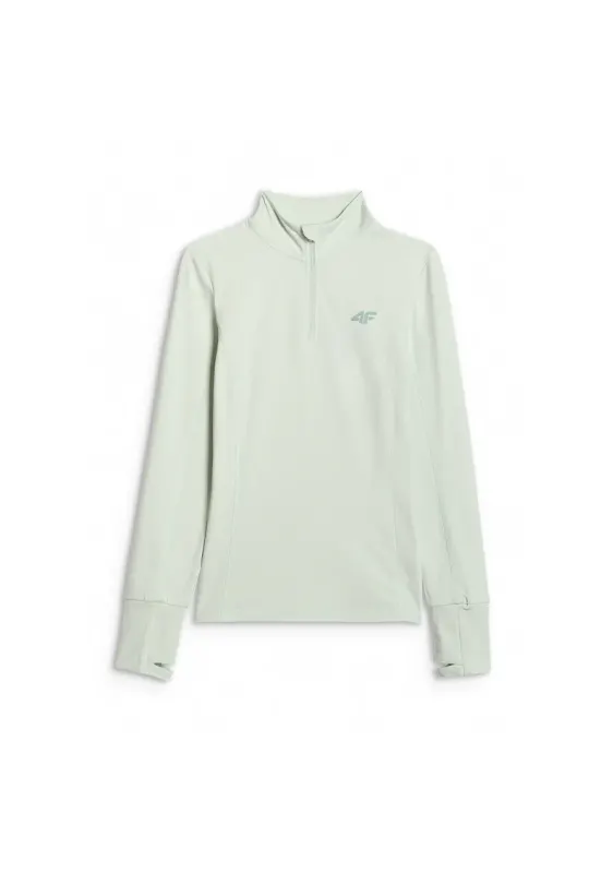 Bluza ski dama - poliester - verde