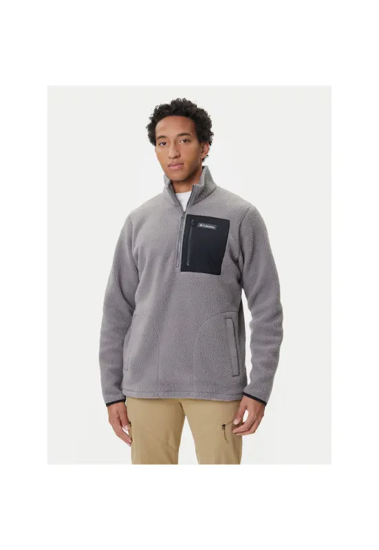 Bluza sport barbati  gri - polar