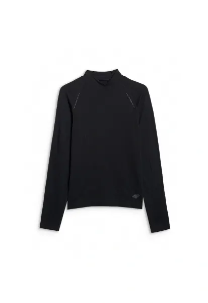 Bluza sport Barbati - Negru - Uscare Rapida - Maneca Lunga - Marime S/M