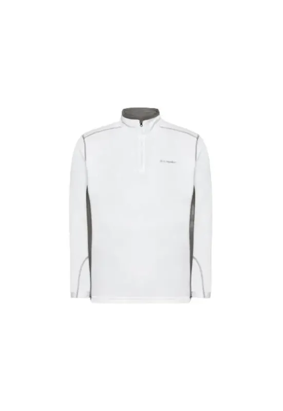 Bluza sport barbati - poliester - gri/alb
