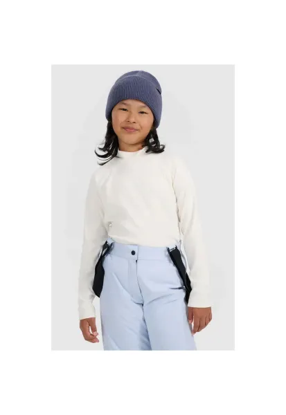 Bluza sport copii -  fleece - alb