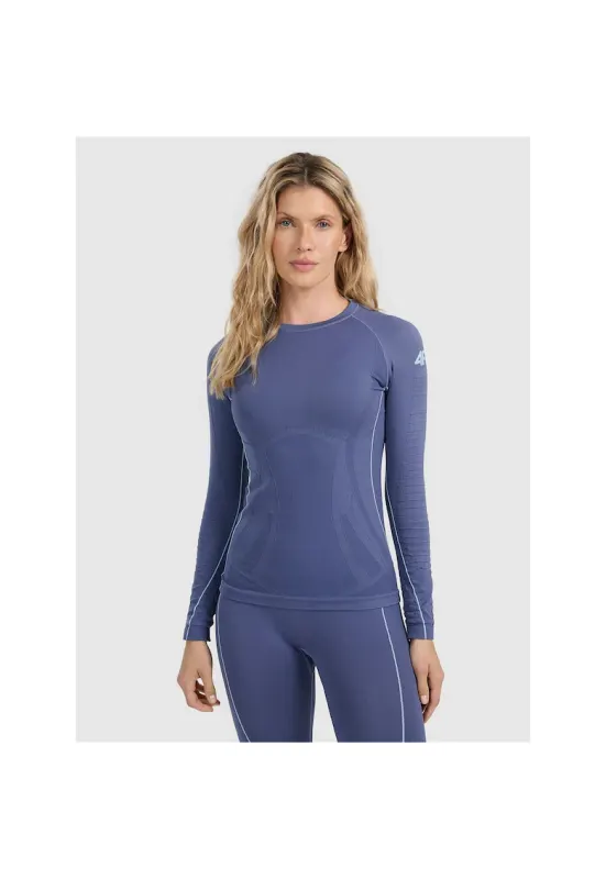Bluza sport dama - poliester - Albastru