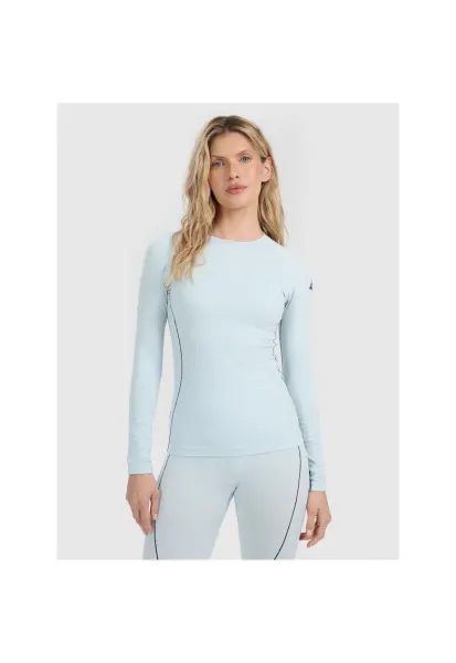 Bluza sport dama - poliester - albastru deschiswqfwqd - Albastru deschis