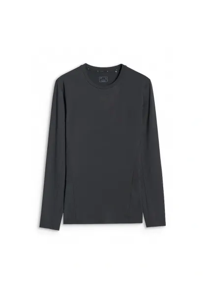 Bluza sport de antrenament  uscare rapida - negru - material sintetic