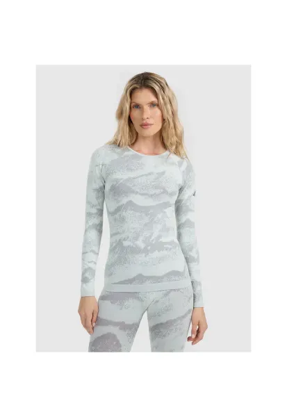 Bluza sport  poliester - alb/gri - Alb/Gri