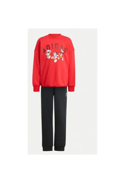 Bluza sport si pantaloni de trening din bumbac cu Mickey Mouse