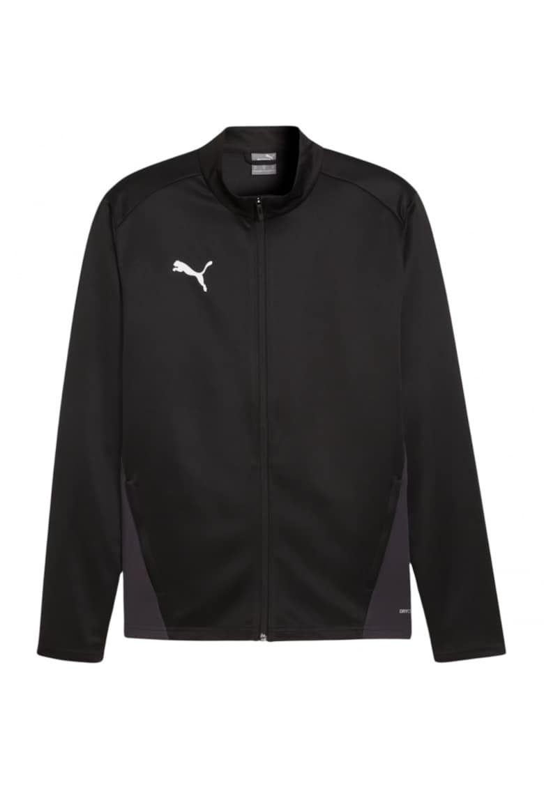Bluza sport -  Teamgoal - negru - fara gluga - cu fermoar