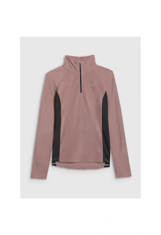 Bluza sport  unisex - calda - roz - poliester