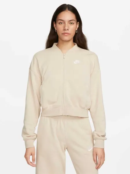 Bluza sport W Nsw Club Flc OS Crp Fz Swtsh