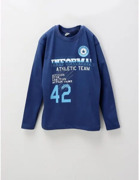 Bluza subtire Athletic Team, bleumarin
