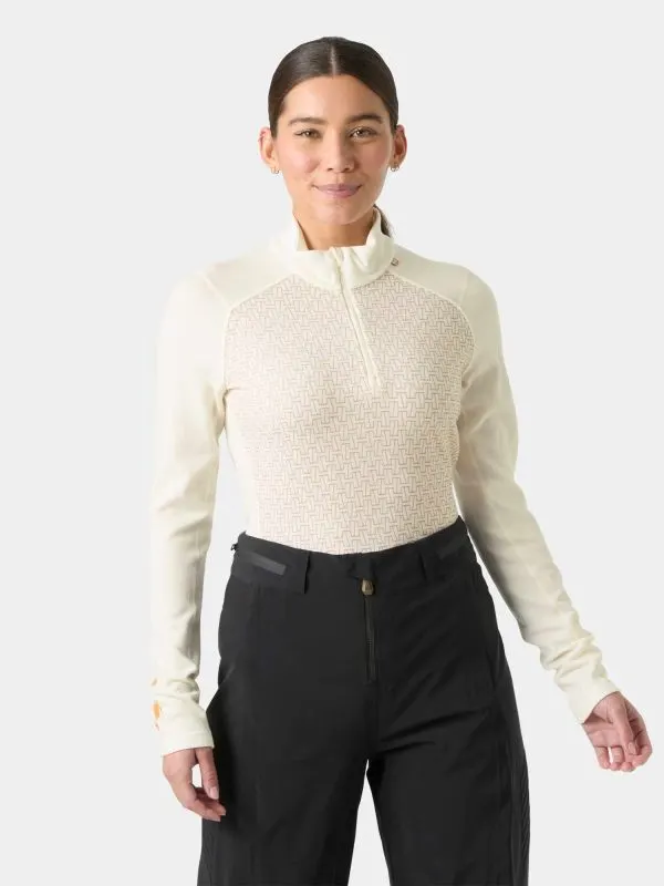 Bluza termica W Lifa Merino Midw Gra 1/2 Zip