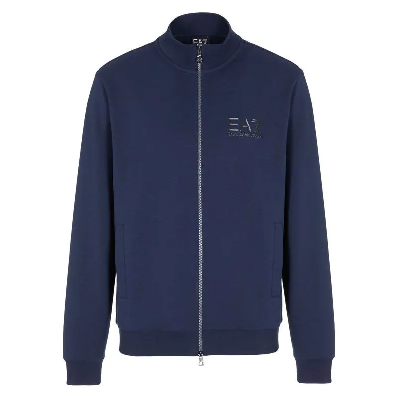 Bluza trening EMPORIO ARMANI EA7 pentru barbati TRAIN LUX M T-TOP FZ COIN - 3LPM83PJARZ01554