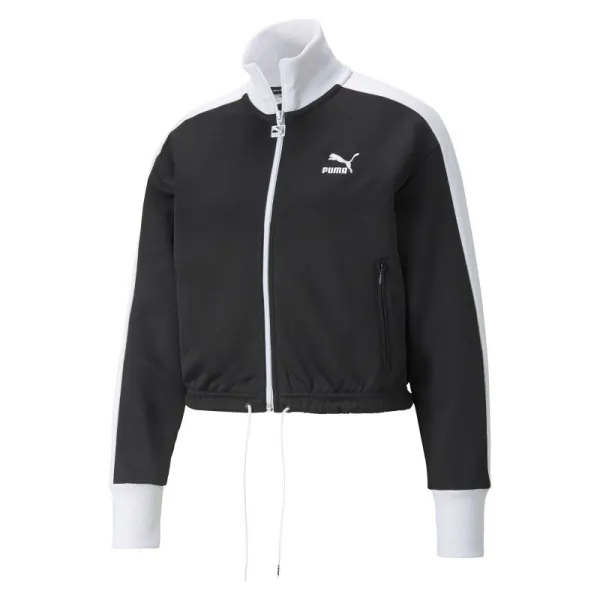Bluza trening PUMA pentru femei ICONIC T7 CROP JACKET PT - 53162301