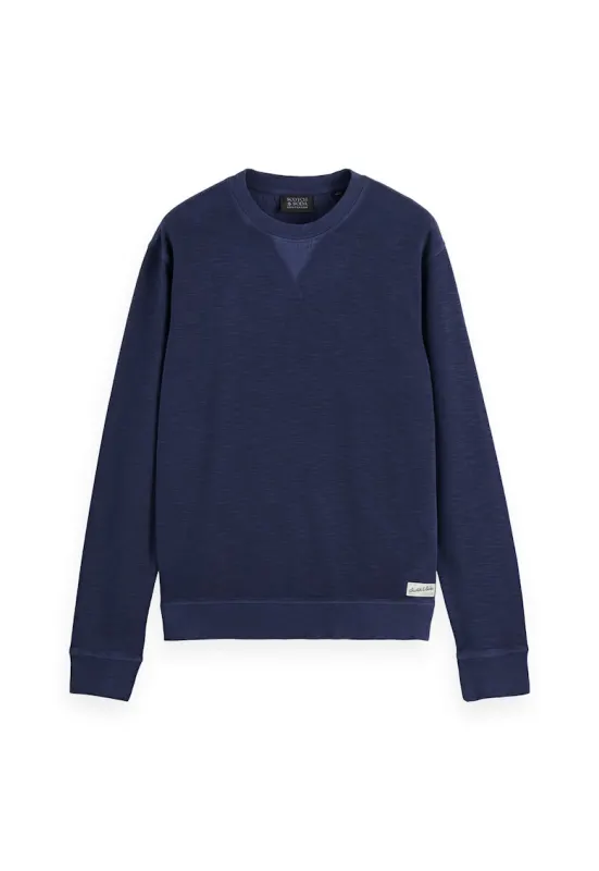 Bluza uni de trening cu model structurat - Albastru inchis