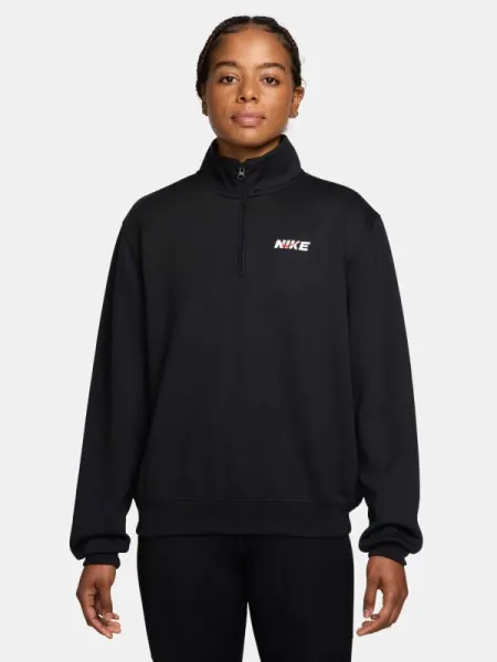 Bluza W Nk Df Stdo Flc Spt Qz Cpsl B