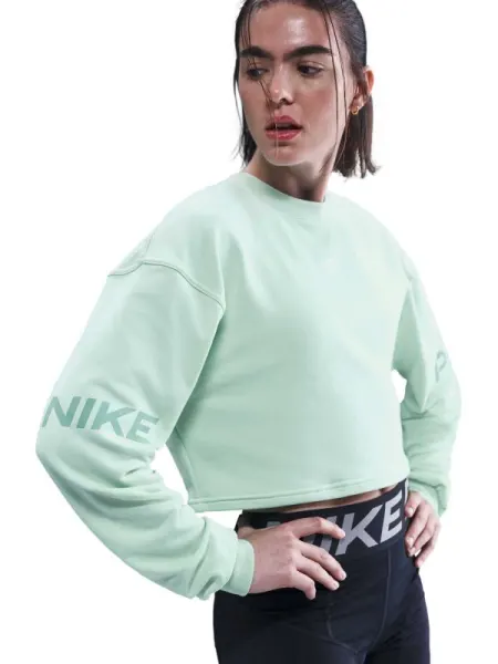 Bluza W Np Df Flc Crew Tt Grx