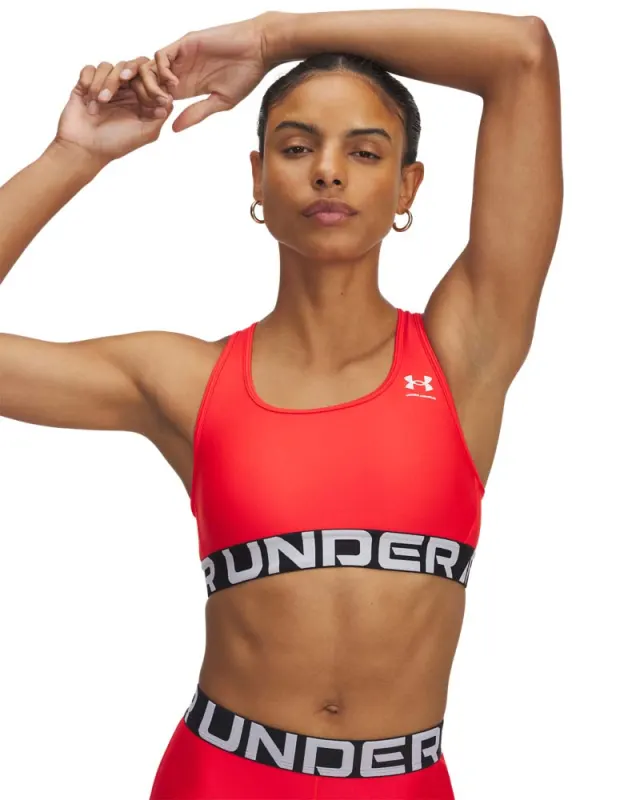 Bustiera Dama HEATGEAR MID BRANDED Under Armour