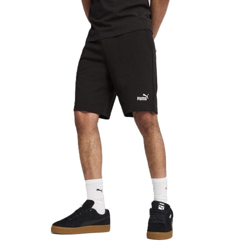 Sort Puma ESS No. 1 Logo Shorts 10" negru