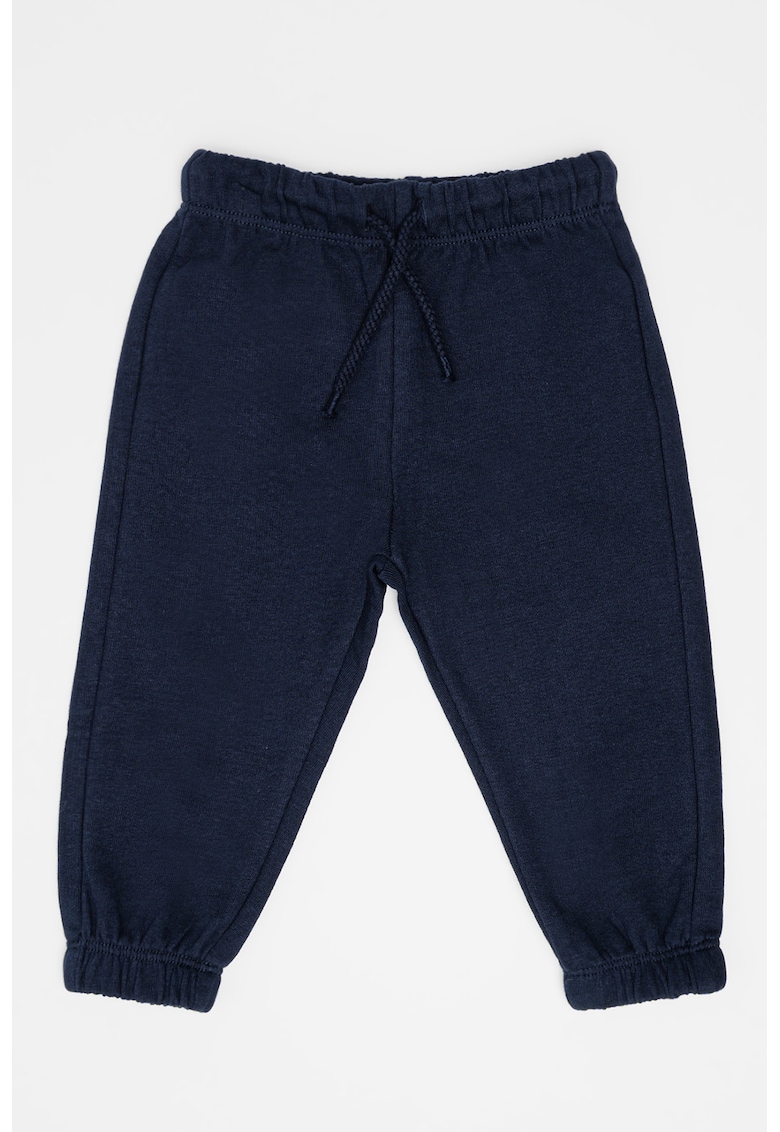 Pantaloni regular fit de trening cu snur - Albastru ultramarin