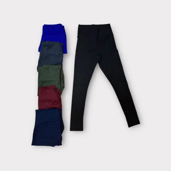 Colant lunga simplu, cu talie intala,de lycra, de sport, comfortabil engross