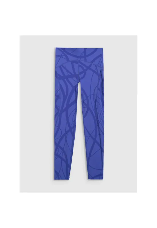 Colanti Antrenament Femei Inalta - 43974 - Albastru cobalt