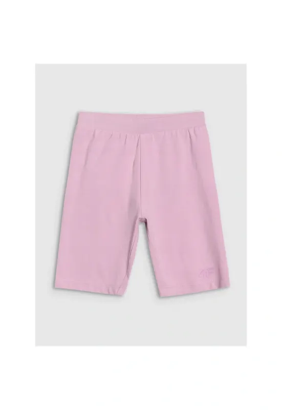 Colanti ciclism fete slim fit - roz - 95% bumbac - sezon primavara-vara