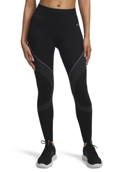 Colanti fara cusaturi - pentru antrenament Vanish - Negru/Gri inchis