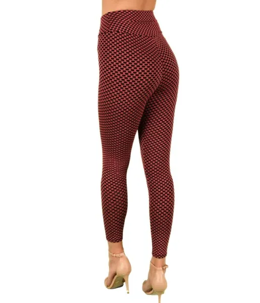 Colanti lungi fucsia Fitness (spate cret) COD 41350F