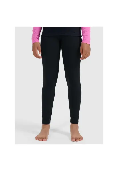 Colanti  pentru copii - negru - croiala slim - tehnologie 4FWarm - pentru ski -