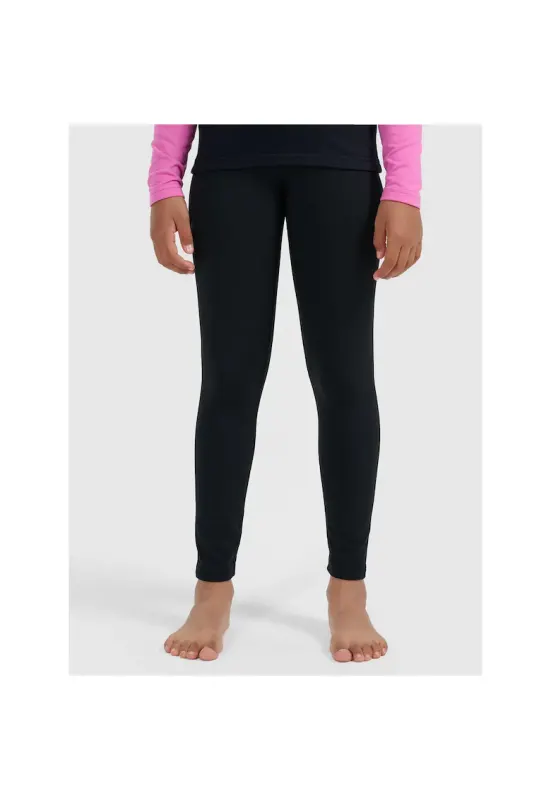 Colanti  pentru copii - negru - croiala slim - tehnologie 4FWarm - pentru ski -