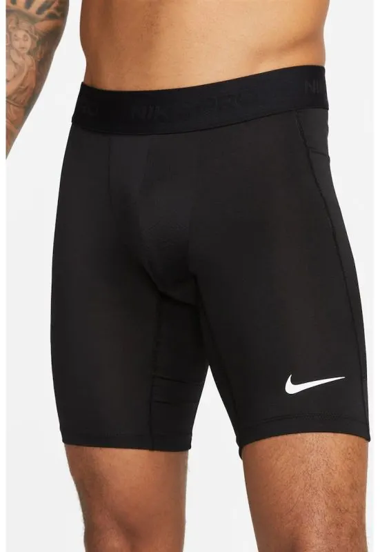 Colanti scurti cu tehnologie Dri-FIT si buzunar - pentru fitness - Alb/Negru
