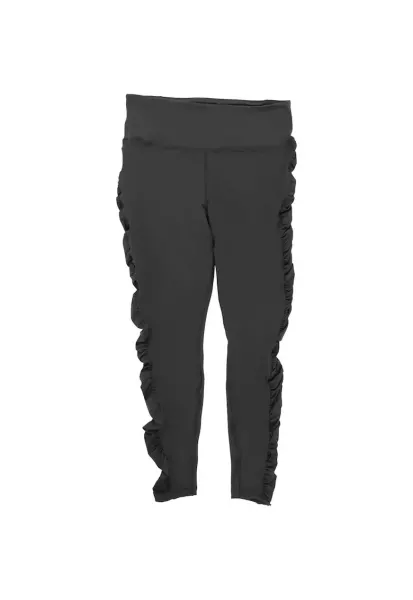Colanti sport dama HB7039 -  Negru - Poliester/Elastan -
