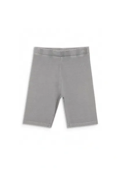 Colanti sport  pentru fete - talie inalta - croiala slim - gri - 95% bumbac