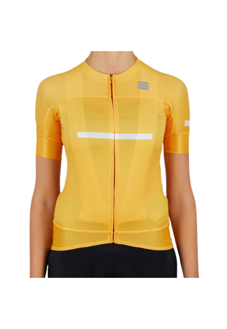 Tricou ciclism dama  Evo SS 2021 Galben - Galben