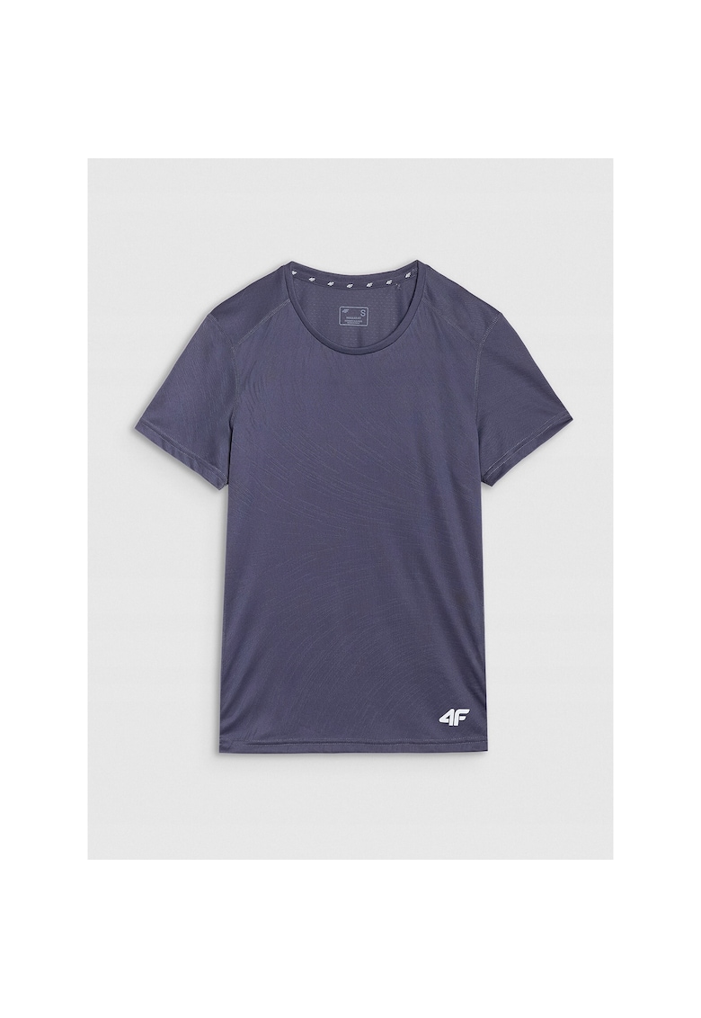 Tricou alergare dama -  Textil - Gri inchis