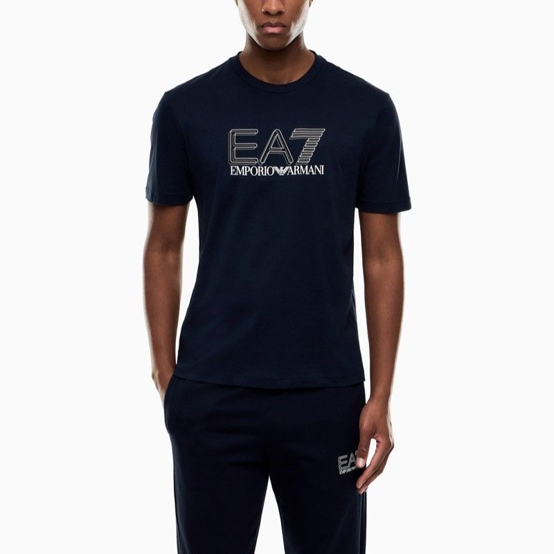 Tricou EA7 TRAIN VISIBILITY M TEE SS CO albastru