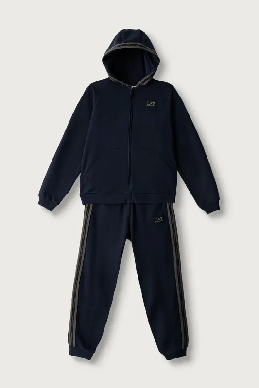 EA7 Emporio Armani compleu de trening pentru copii cu bumbac