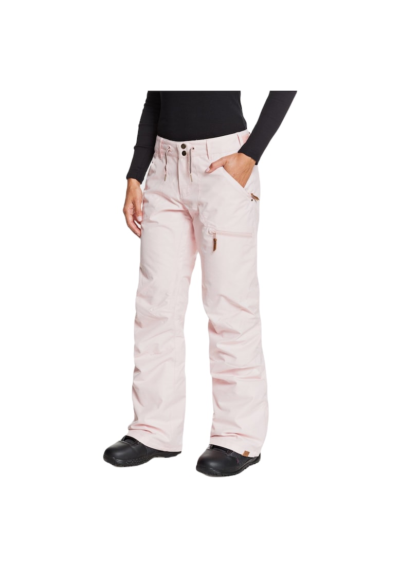Pantaloni de schi dama -  Poliester - Roz - Roz