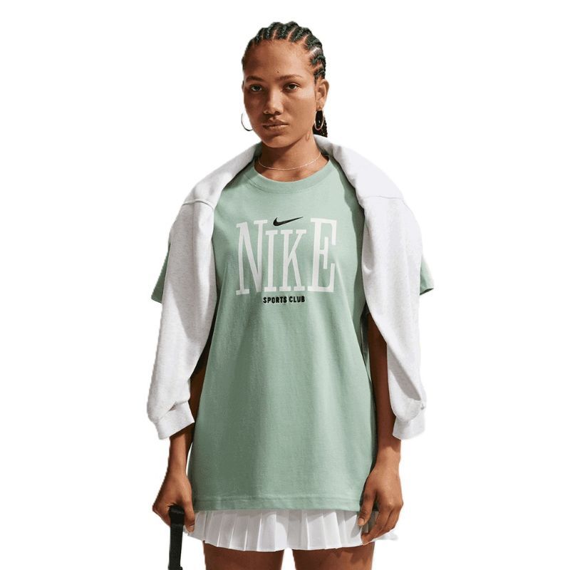 Tricou Nike W NSW CLSC BF OC INCONNECT TEE verde